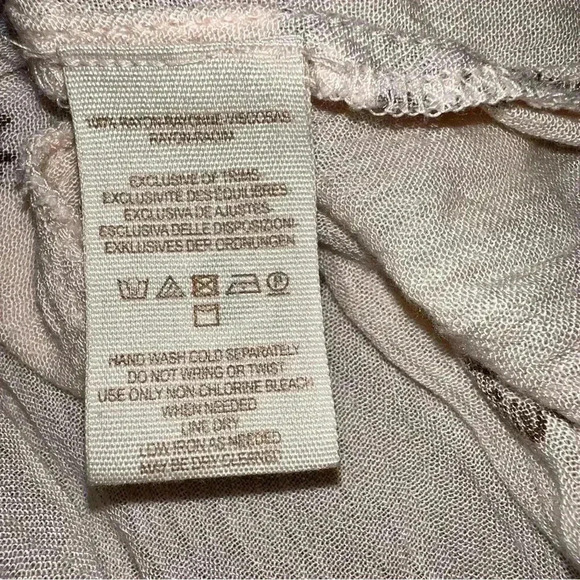 Free People From Your Heart mini long sleeve rayon dress size small - Picture 6 of 8